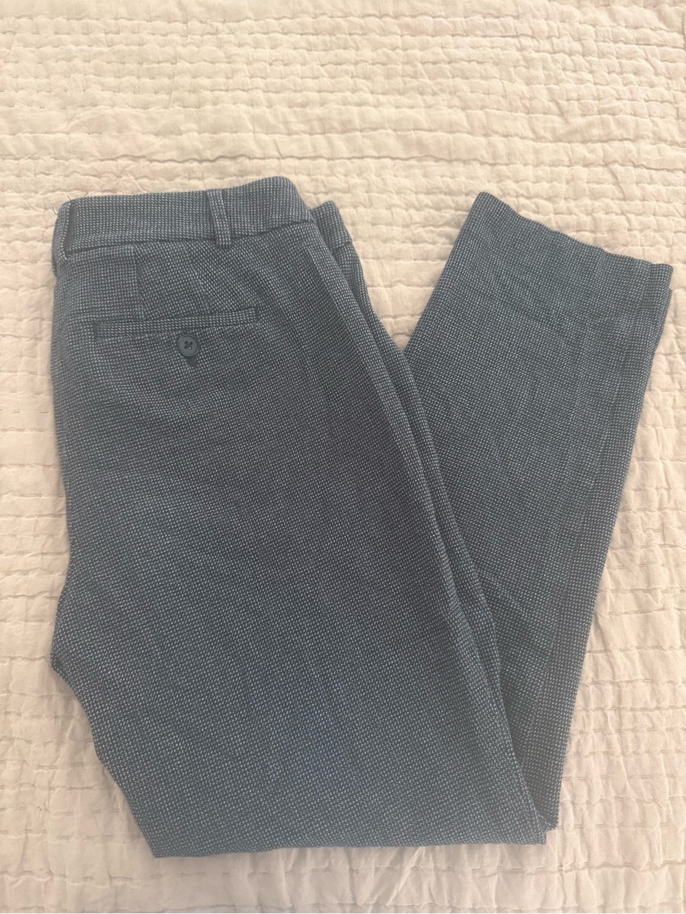 Talbots Women’s Black Micro-Pattern Dress Pants